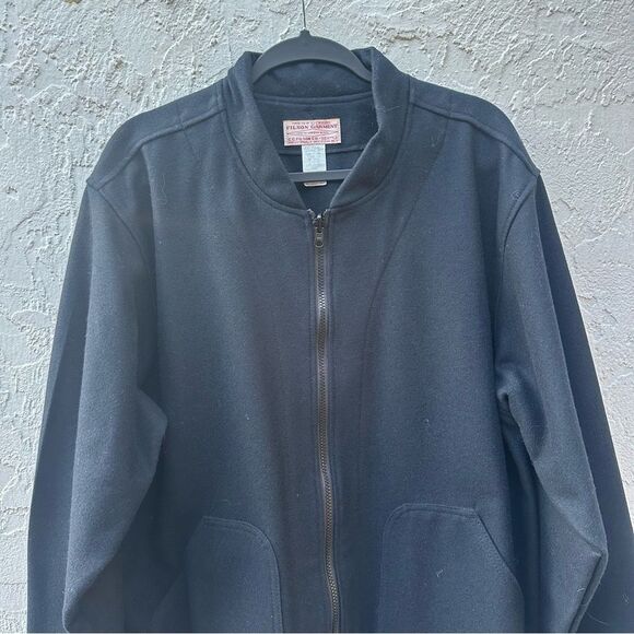 FILSON Vintage Jacket Men XL Mackinaw Wool Full Zip - Picture 2 of 11
